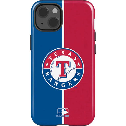 MLB Texas Rangers Split iPhone 15 Impact Case